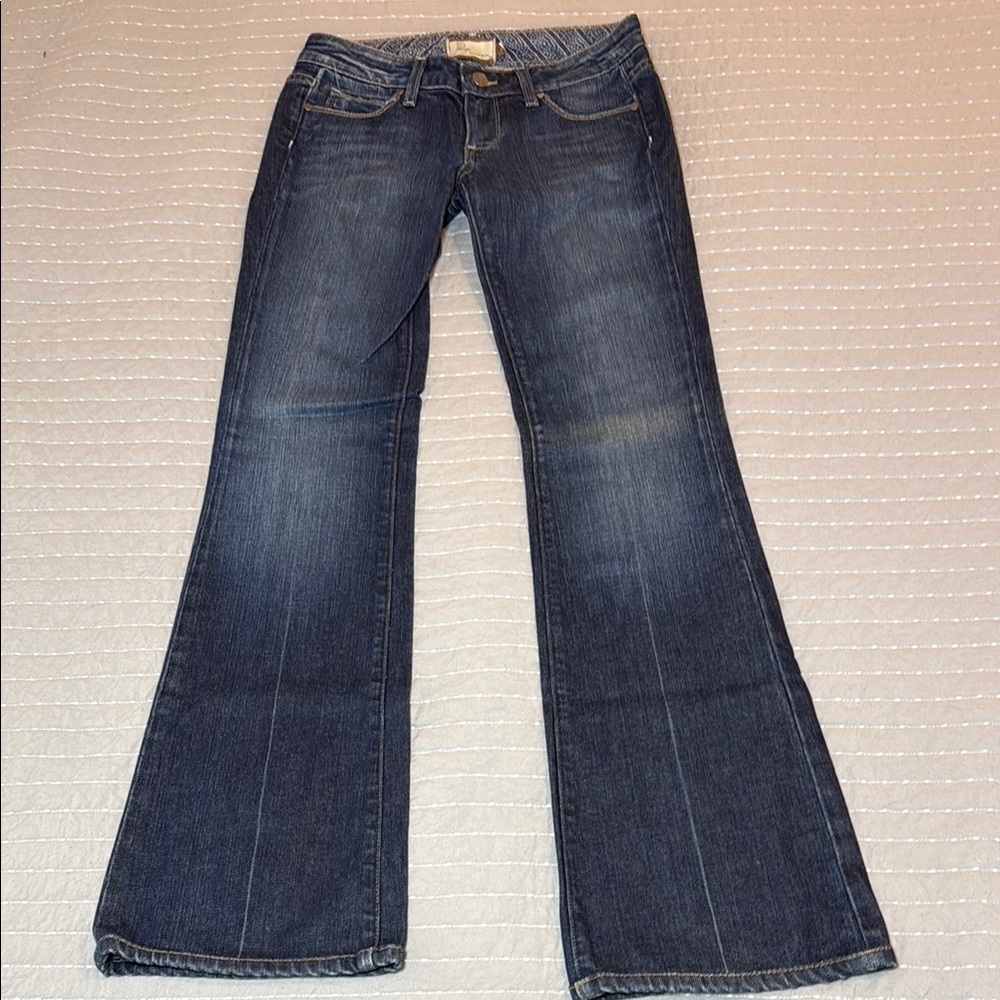 PAIGE Laurel Canyon Flare Jeans Classic Denim